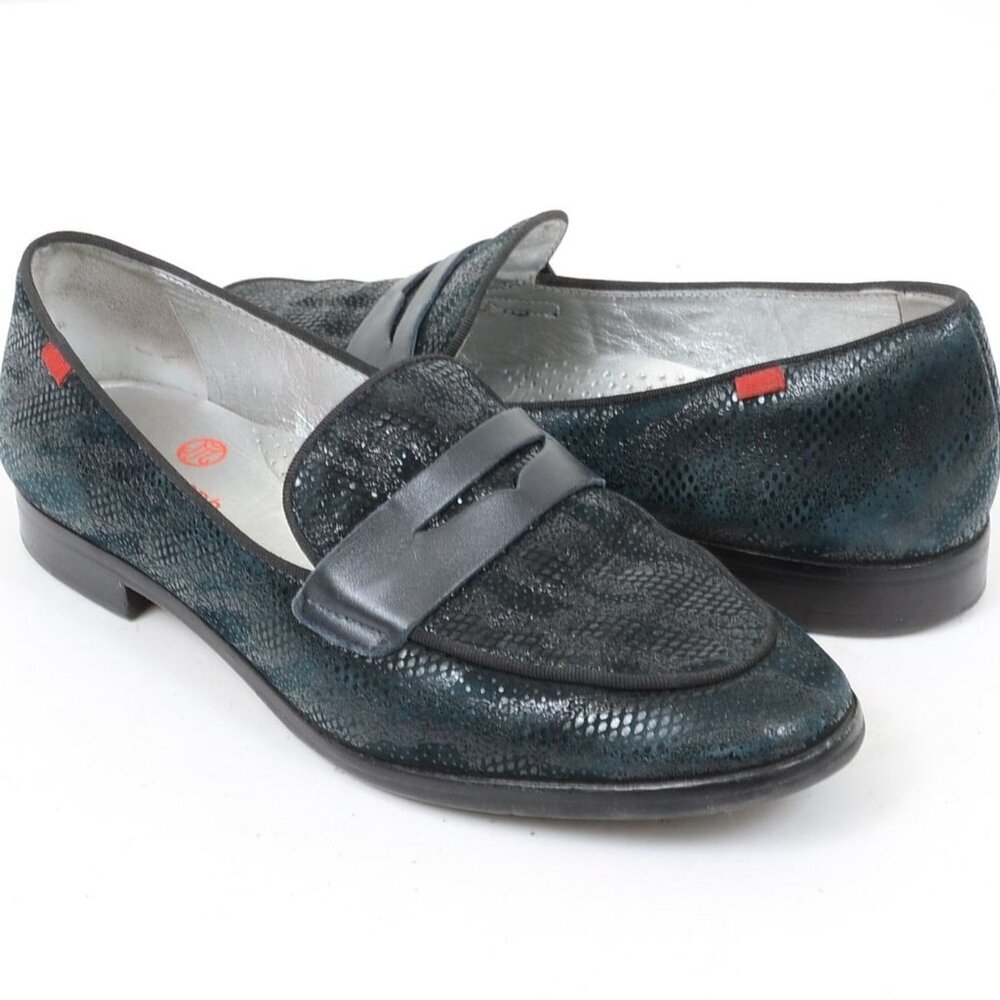 MARC JOSEPH NEW YORK Bryant Park Leather Loafer Womens Size 8 Preppy Academia
